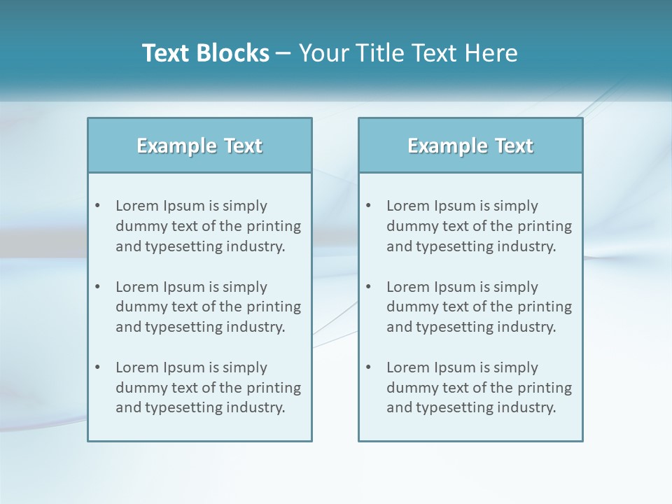 Water Caucasian Standing PowerPoint Template
