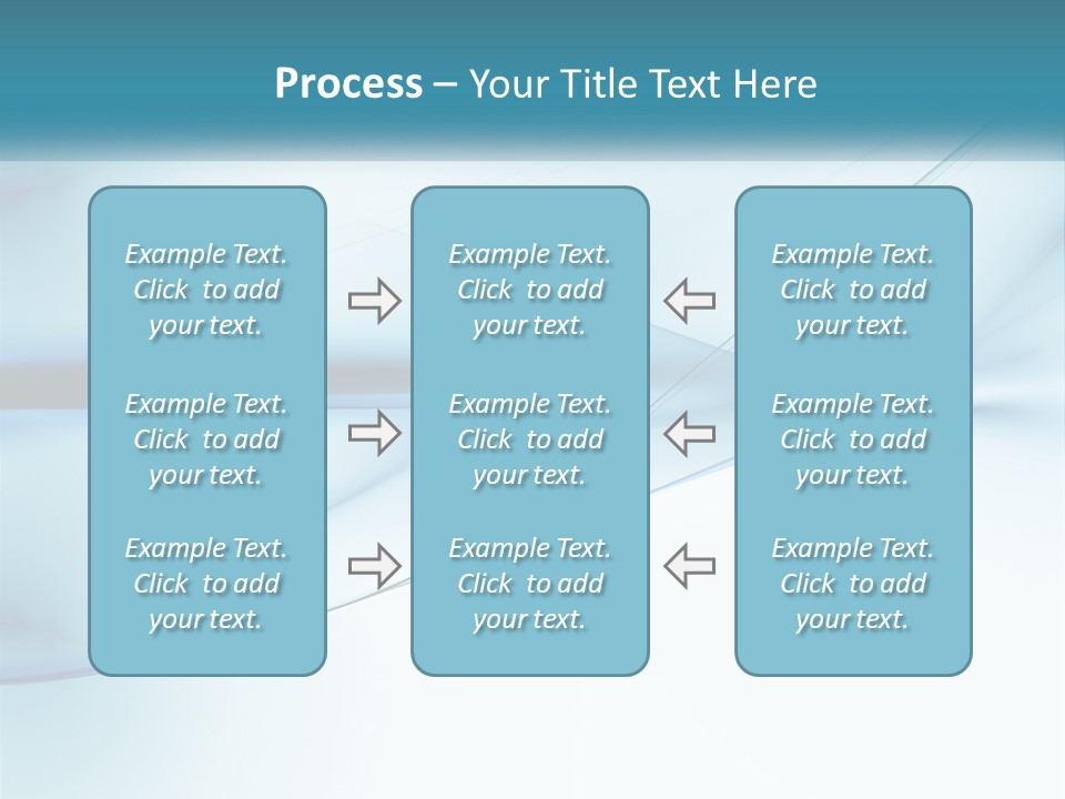 Water Caucasian Standing PowerPoint Template