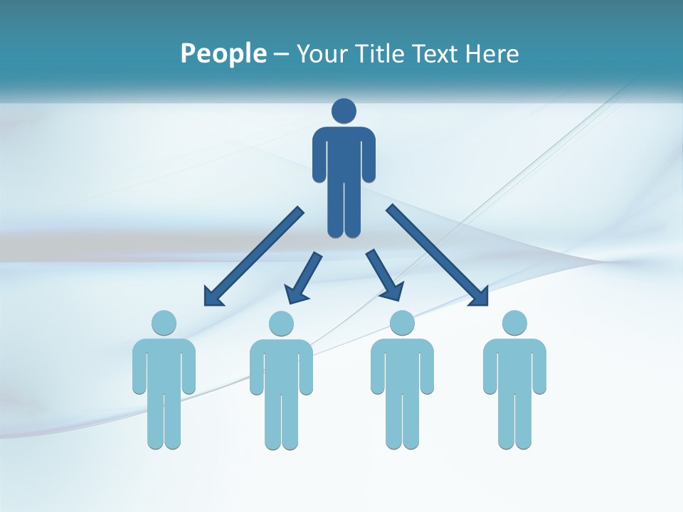 Water Caucasian Standing PowerPoint Template