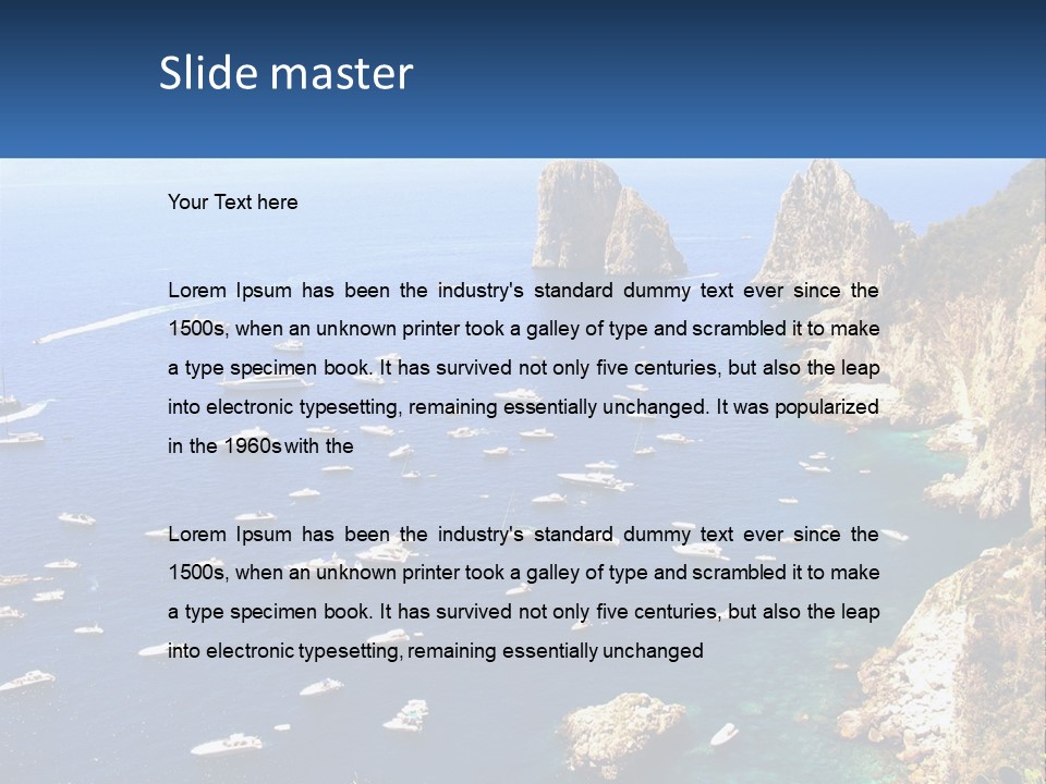 Coast Retirement Daughter PowerPoint Template