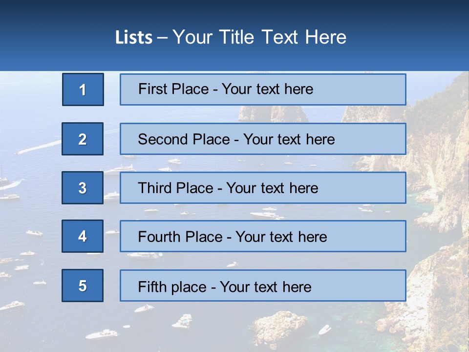 Coast Retirement Daughter PowerPoint Template