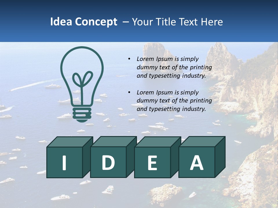 Coast Retirement Daughter PowerPoint Template