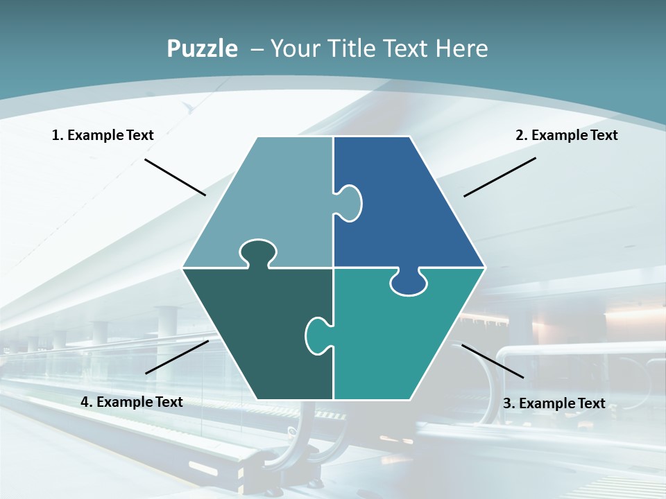 Ocean Water Woman PowerPoint Template