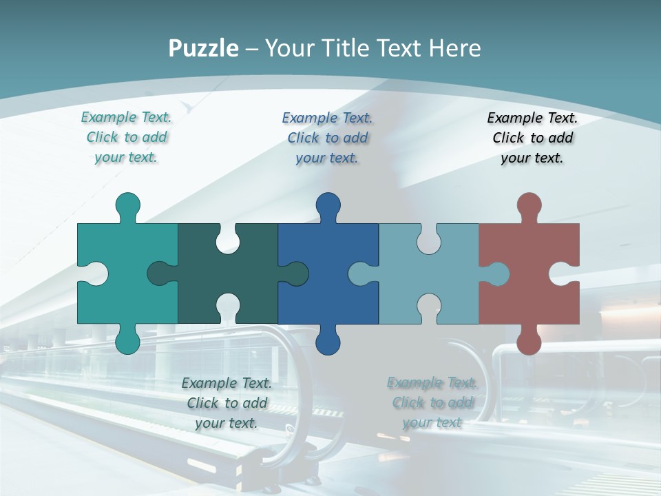 Ocean Water Woman PowerPoint Template