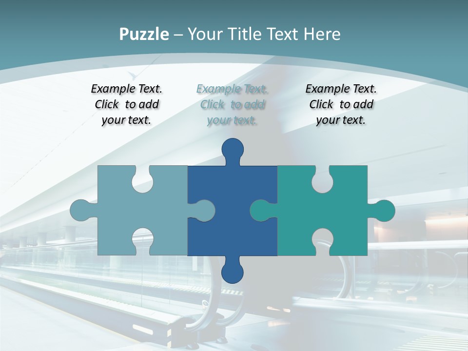 Ocean Water Woman PowerPoint Template