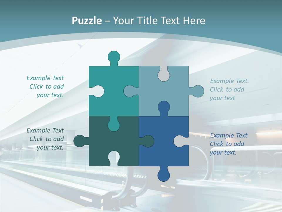 Ocean Water Woman PowerPoint Template