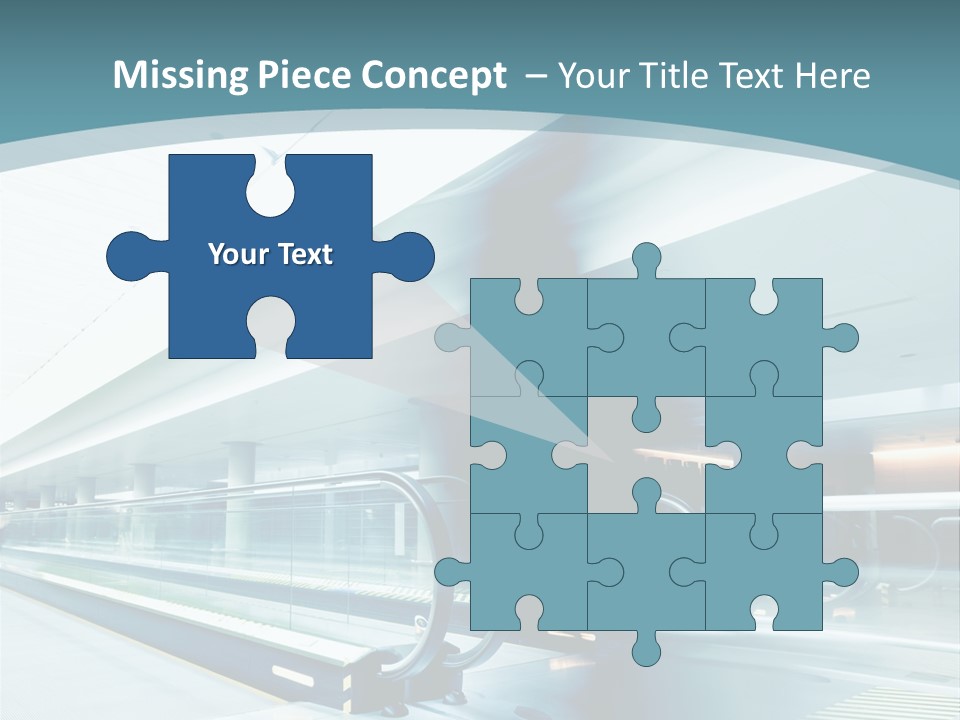 Ocean Water Woman PowerPoint Template