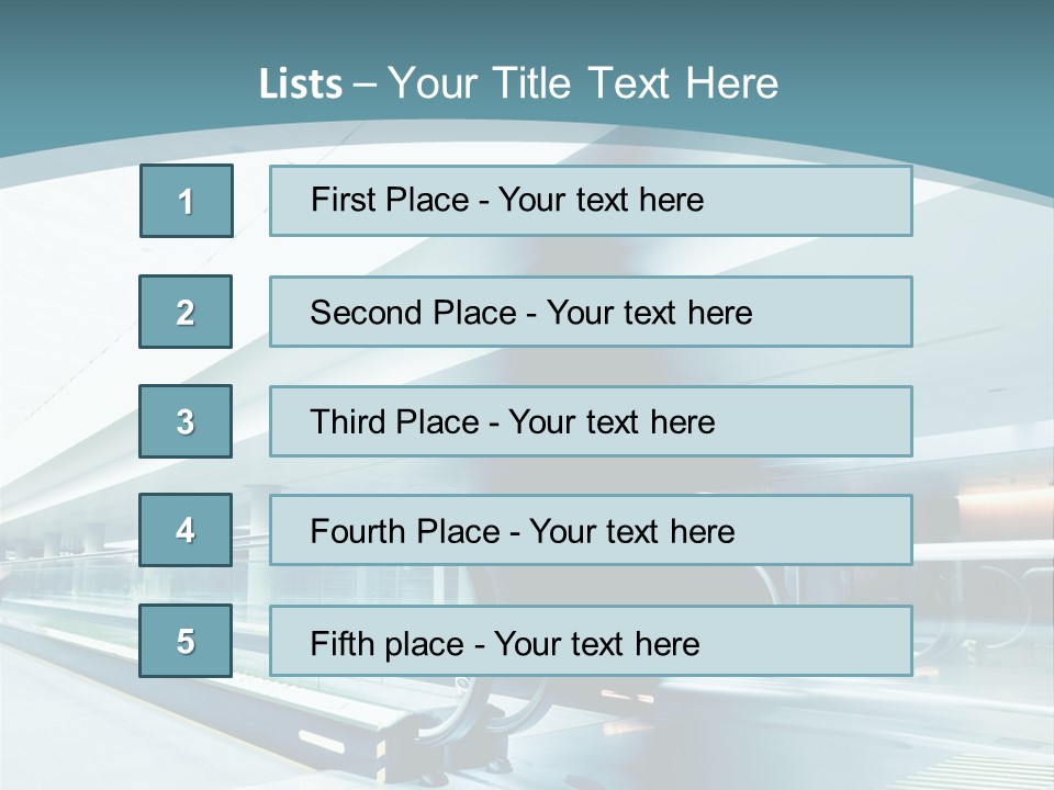 Ocean Water Woman PowerPoint Template