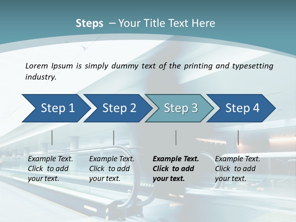 Ocean Water Woman PowerPoint Template