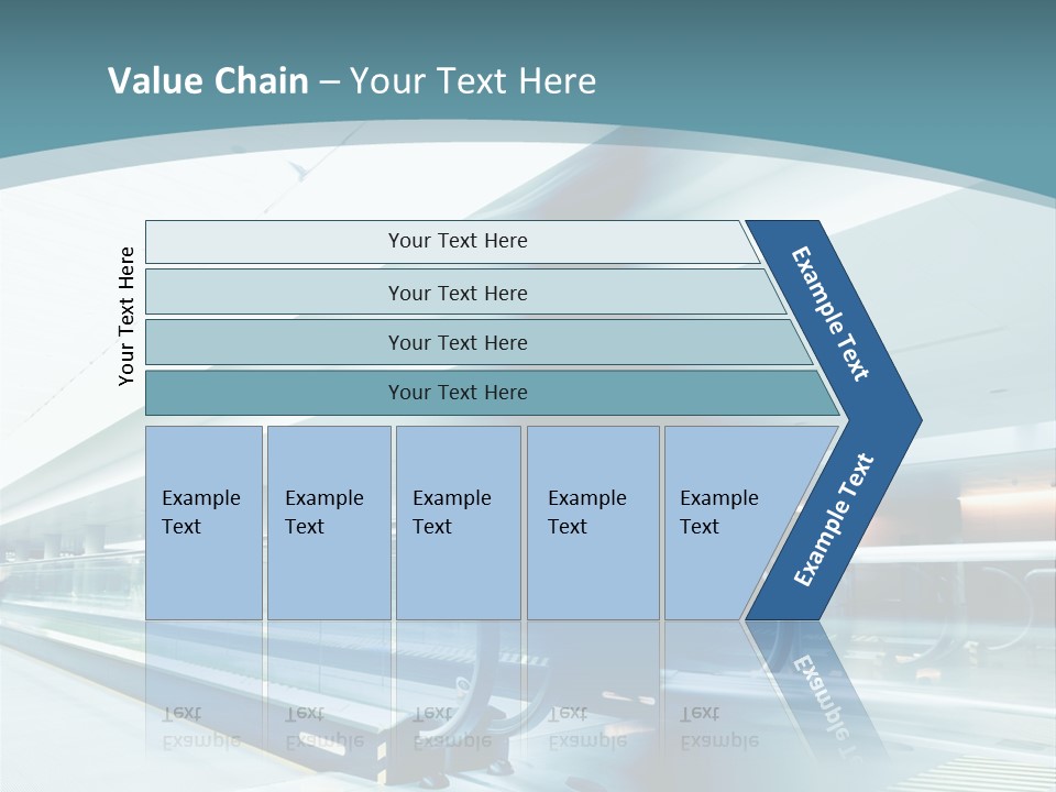 Ocean Water Woman PowerPoint Template