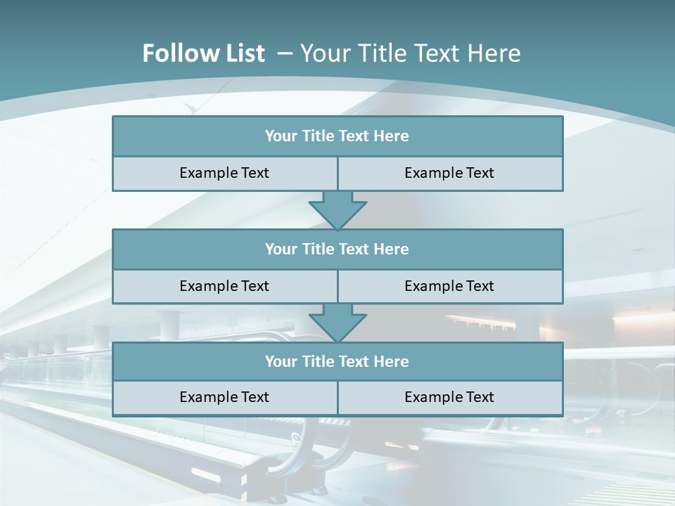 Ocean Water Woman PowerPoint Template