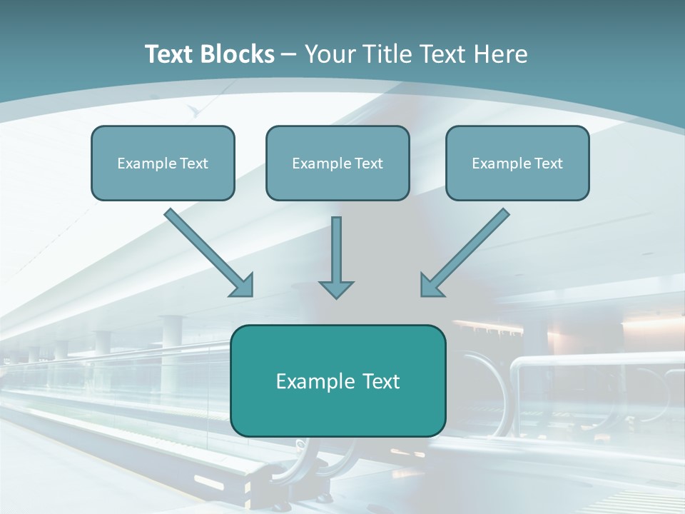 Ocean Water Woman PowerPoint Template