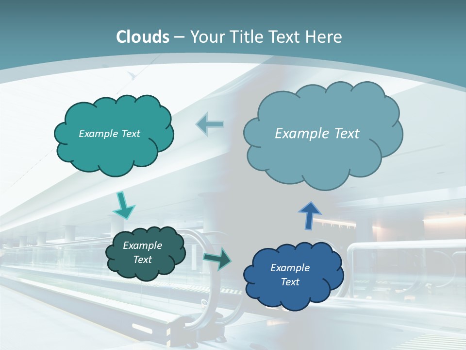 Ocean Water Woman PowerPoint Template