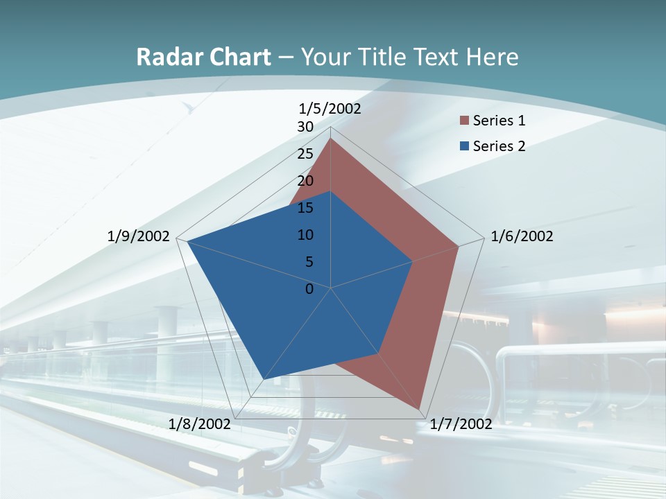 Ocean Water Woman PowerPoint Template