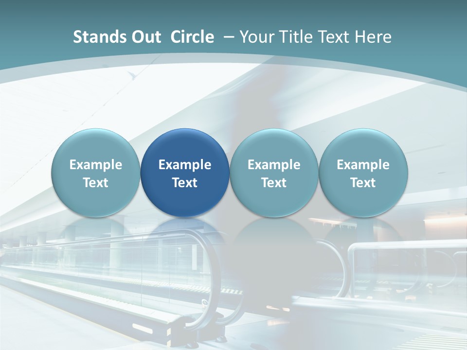 Ocean Water Woman PowerPoint Template