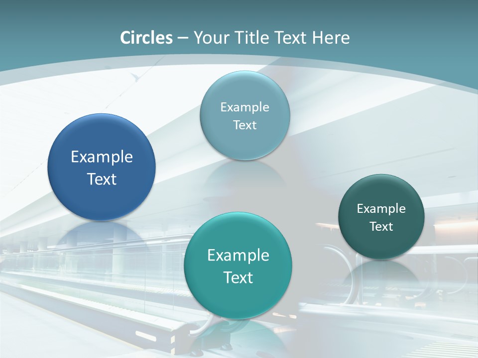 Ocean Water Woman PowerPoint Template