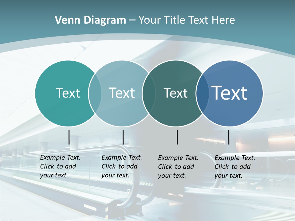 Ocean Water Woman PowerPoint Template