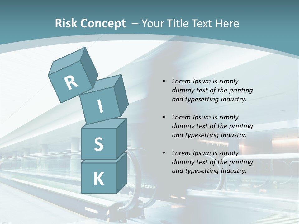 Ocean Water Woman PowerPoint Template