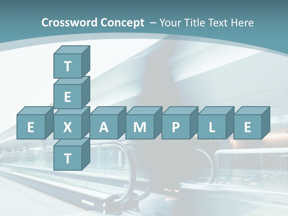 Ocean Water Woman PowerPoint Template