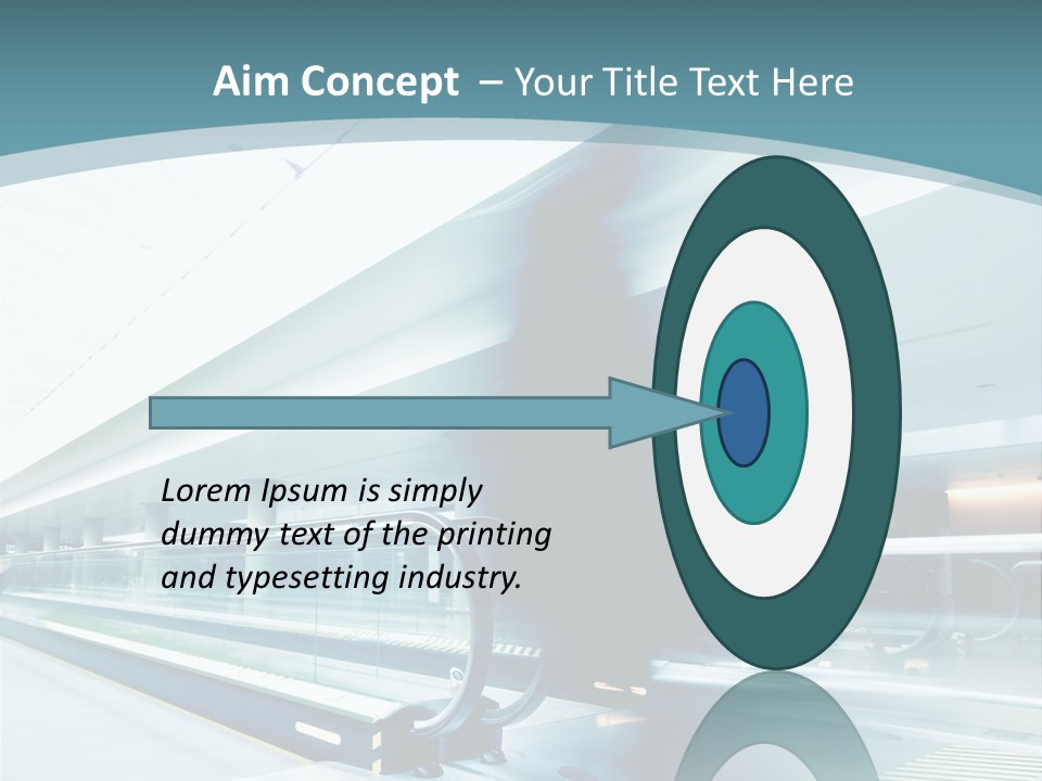 Ocean Water Woman PowerPoint Template