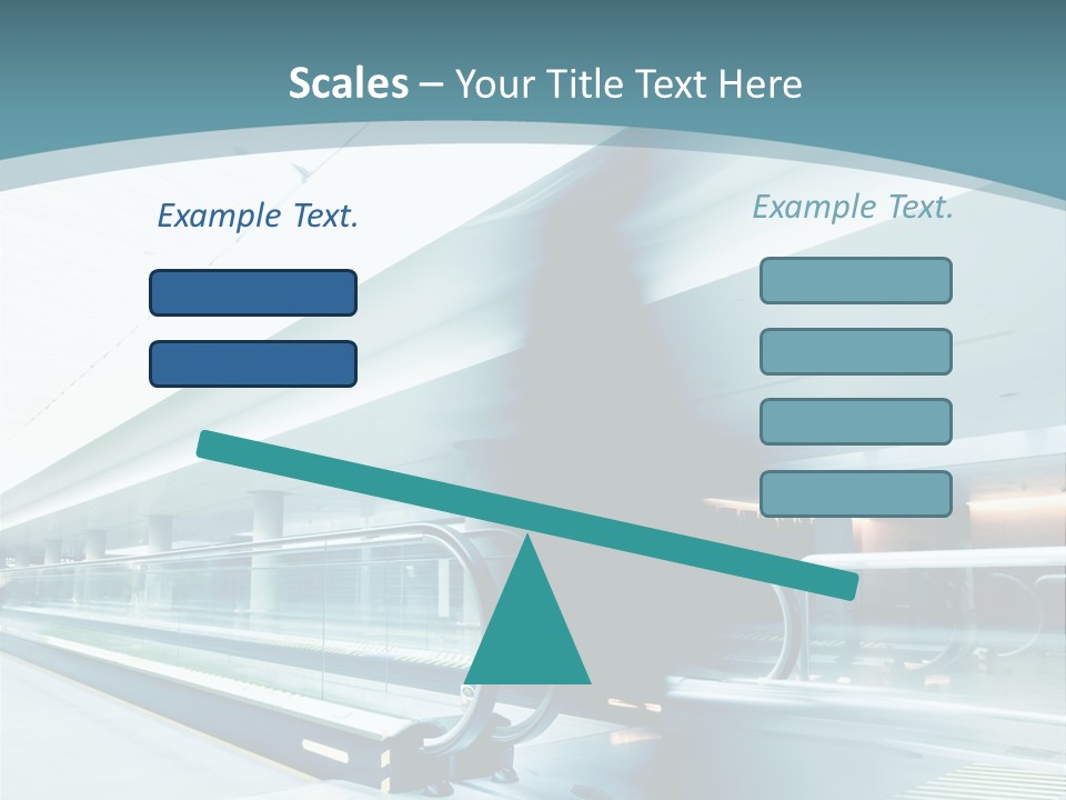 Ocean Water Woman PowerPoint Template