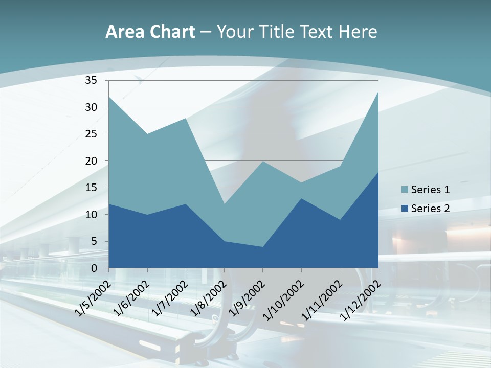 Ocean Water Woman PowerPoint Template