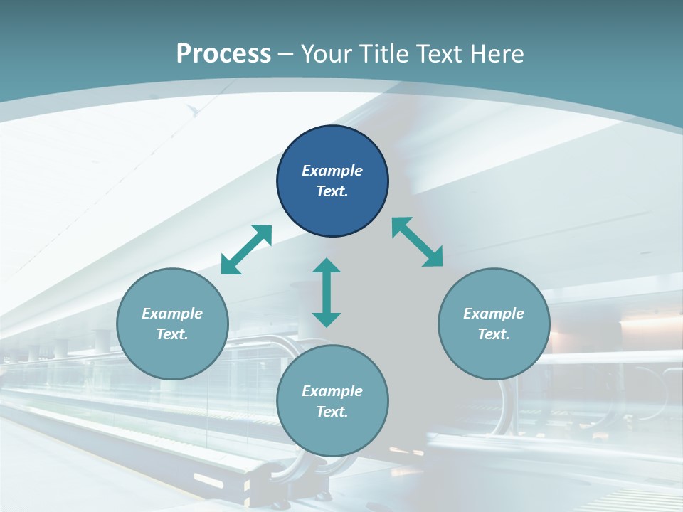 Ocean Water Woman PowerPoint Template