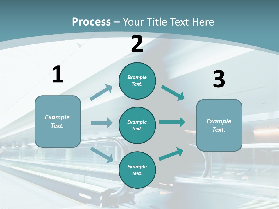 Ocean Water Woman PowerPoint Template