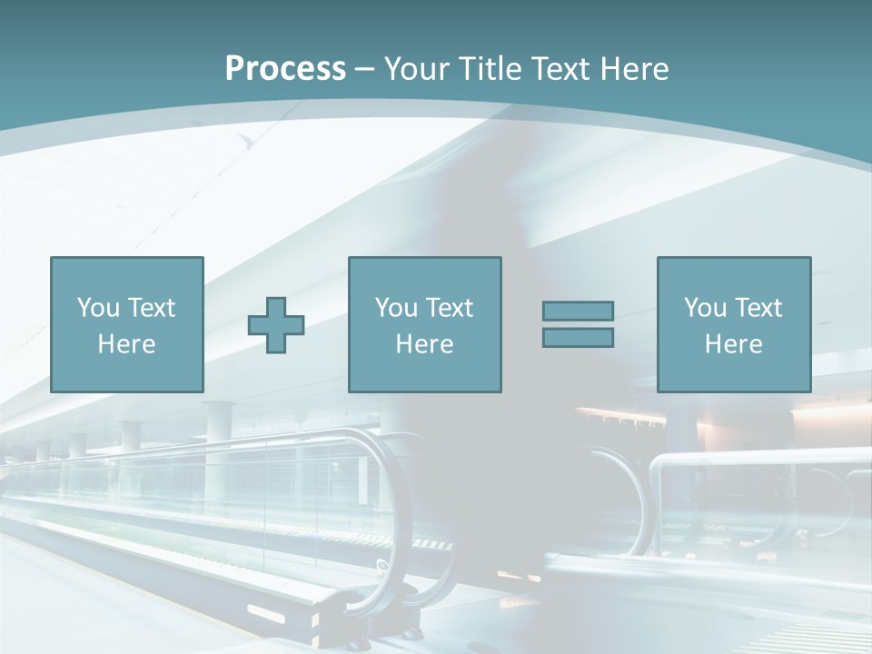 Ocean Water Woman PowerPoint Template