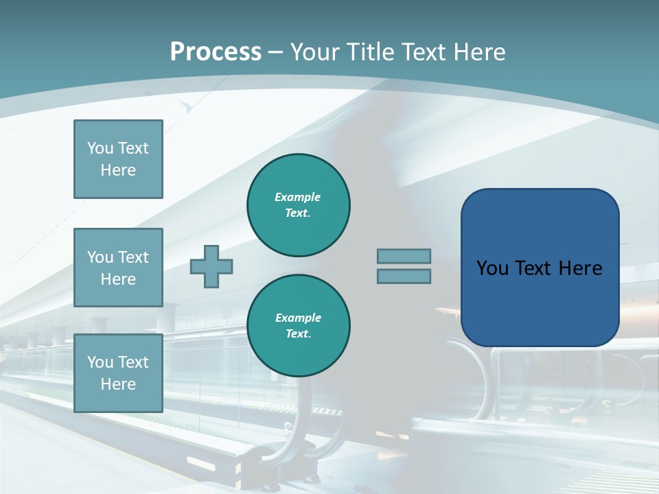 Ocean Water Woman PowerPoint Template
