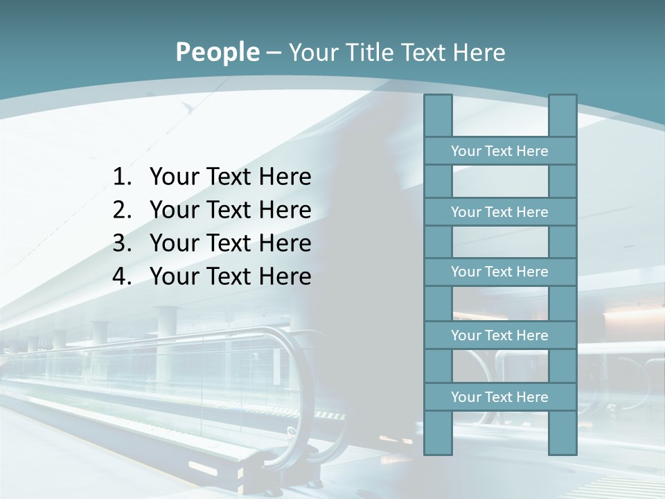 Ocean Water Woman PowerPoint Template