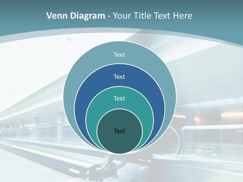 Ocean Water Woman PowerPoint Template