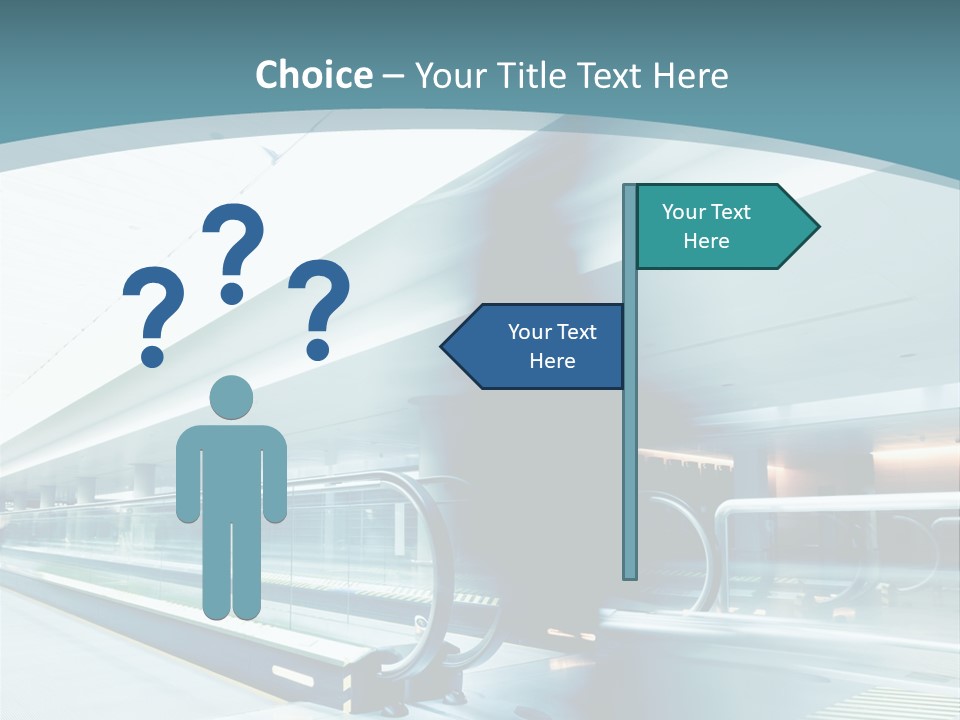 Ocean Water Woman PowerPoint Template