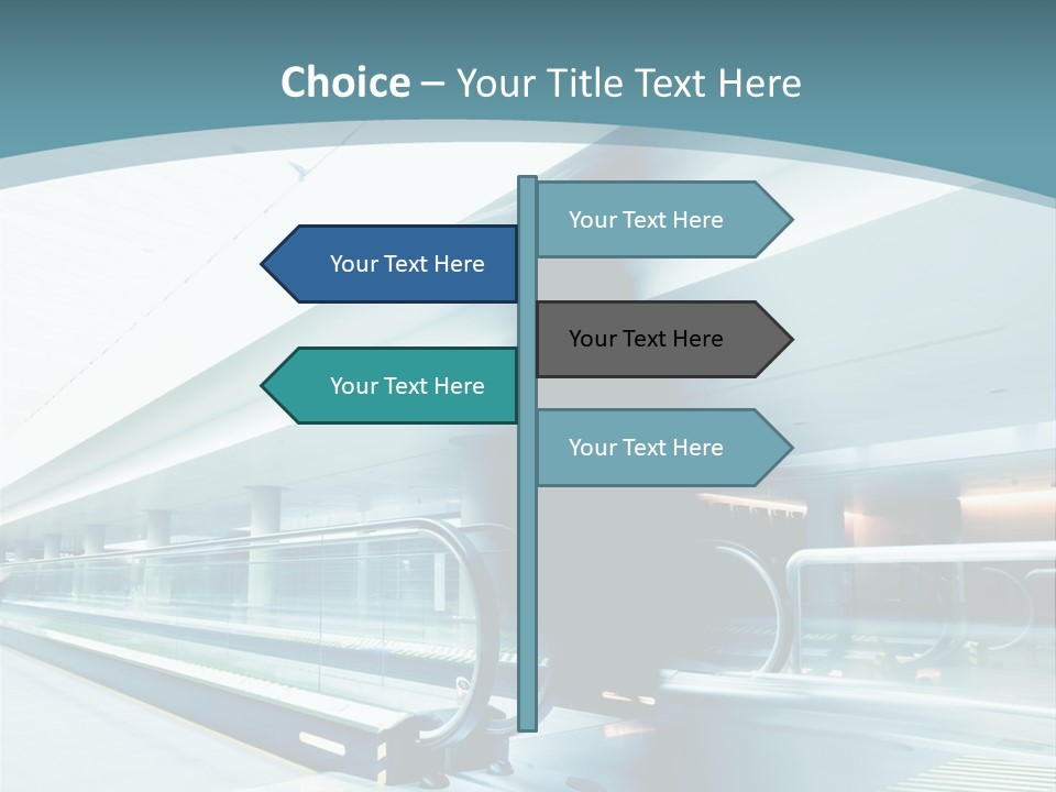 Ocean Water Woman PowerPoint Template