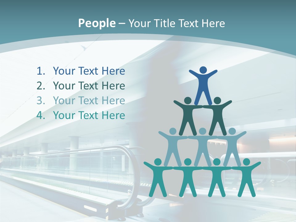 Ocean Water Woman PowerPoint Template