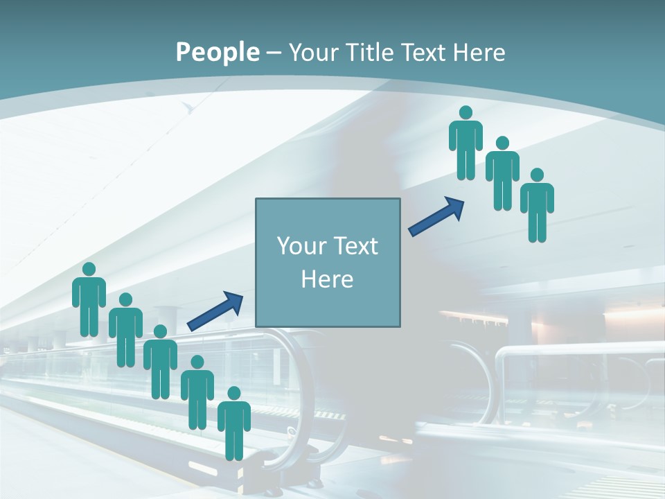 Ocean Water Woman PowerPoint Template