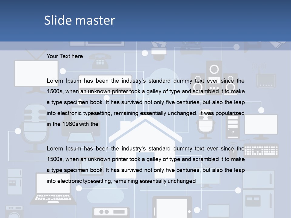 Ocean Parent Calm PowerPoint Template
