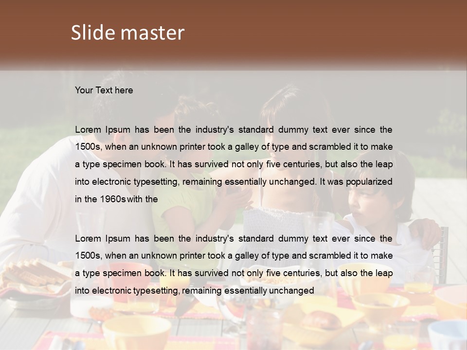 Sand Life Sunrise PowerPoint Template