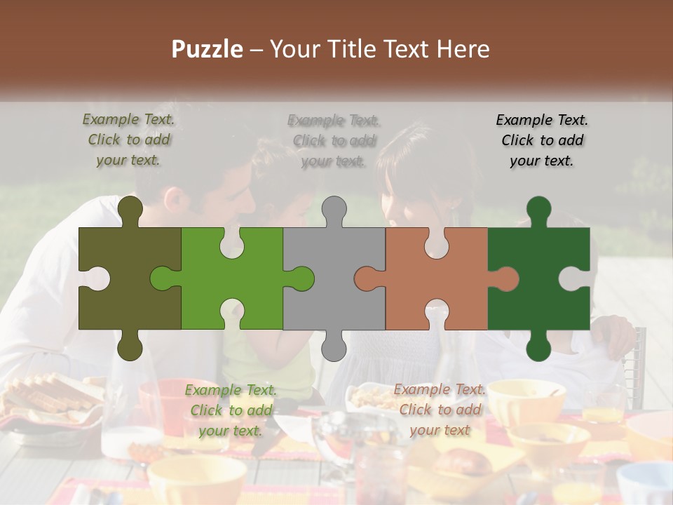 Sand Life Sunrise PowerPoint Template