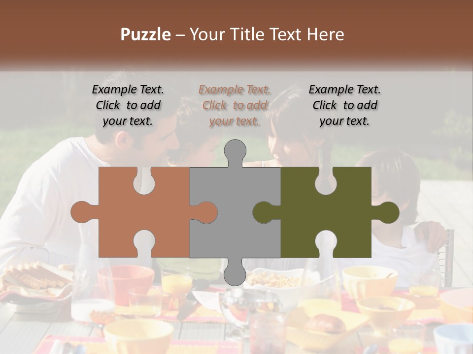 Sand Life Sunrise PowerPoint Template