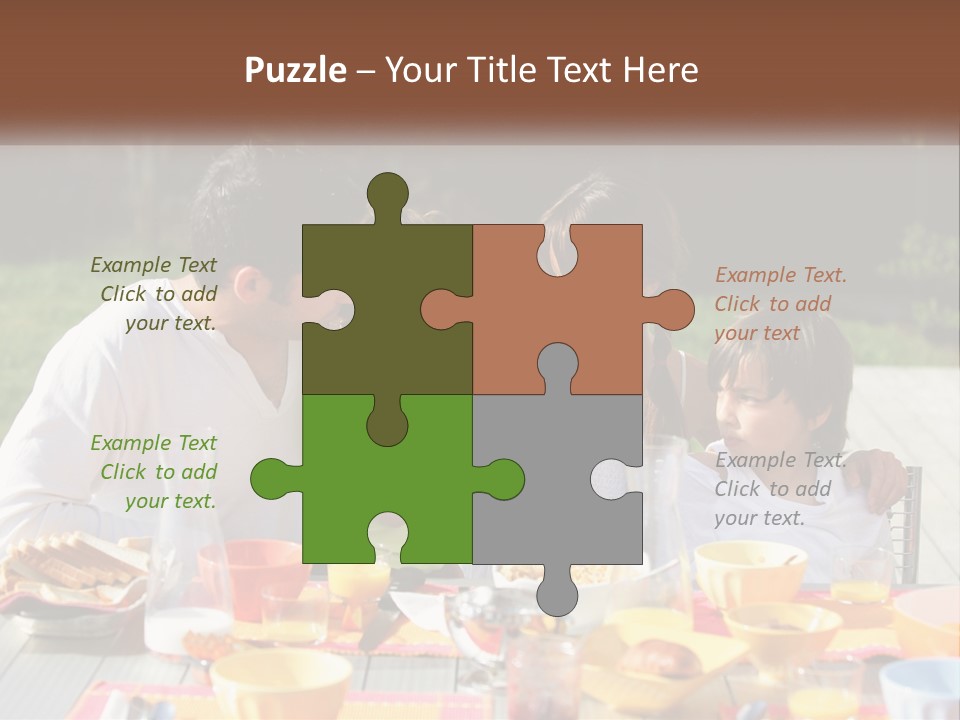 Sand Life Sunrise PowerPoint Template