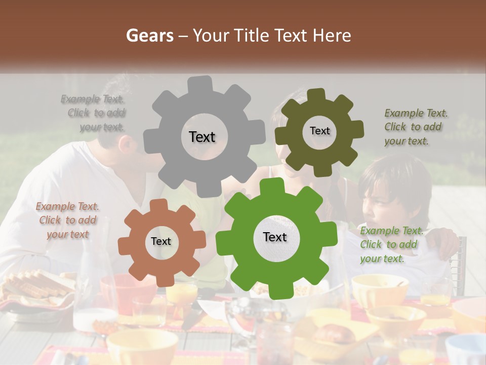 Sand Life Sunrise PowerPoint Template