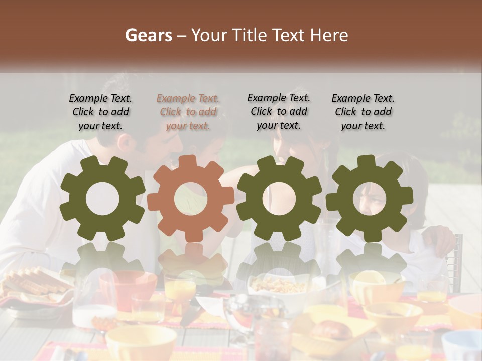 Sand Life Sunrise PowerPoint Template