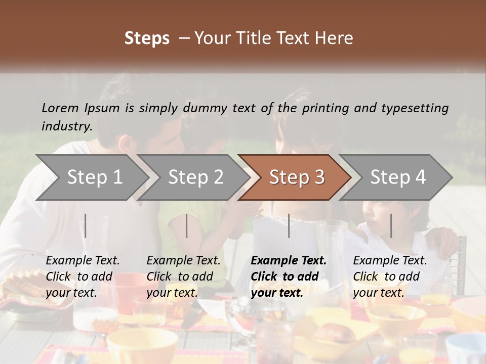 Sand Life Sunrise PowerPoint Template