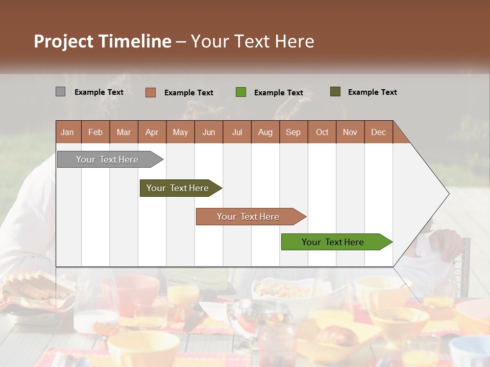 Sand Life Sunrise PowerPoint Template