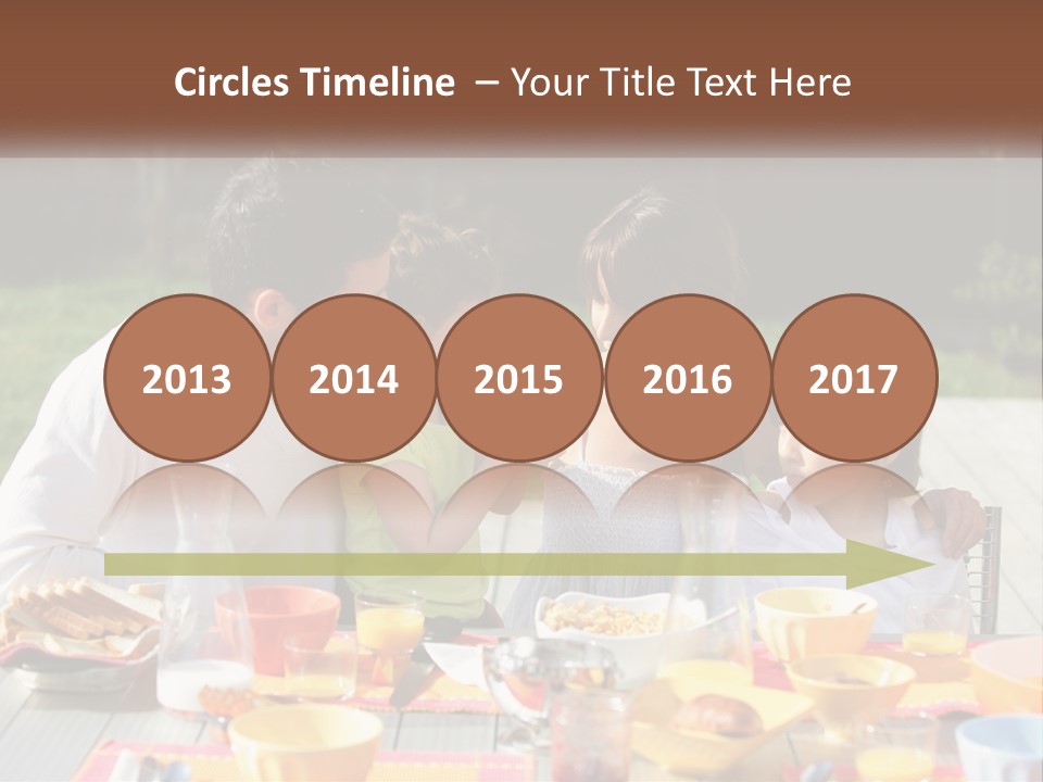 Sand Life Sunrise PowerPoint Template