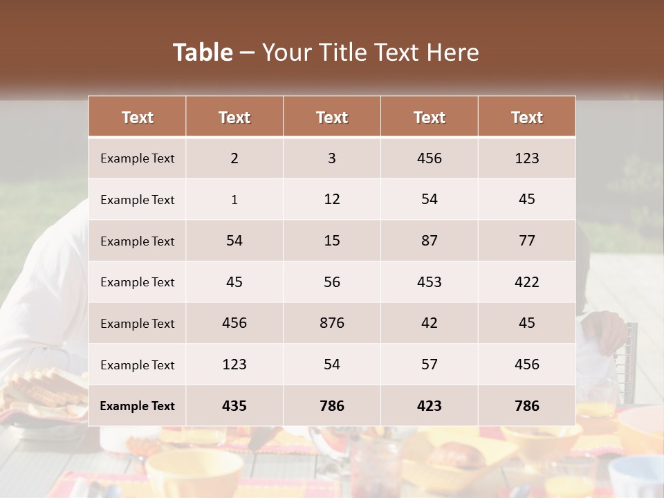 Sand Life Sunrise PowerPoint Template