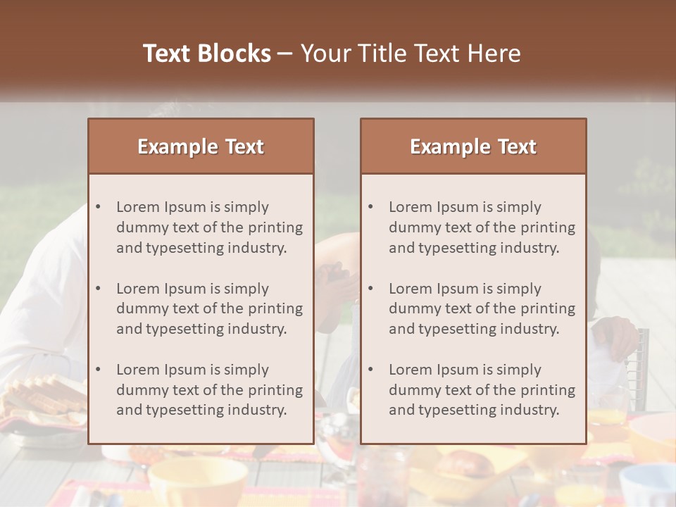 Sand Life Sunrise PowerPoint Template