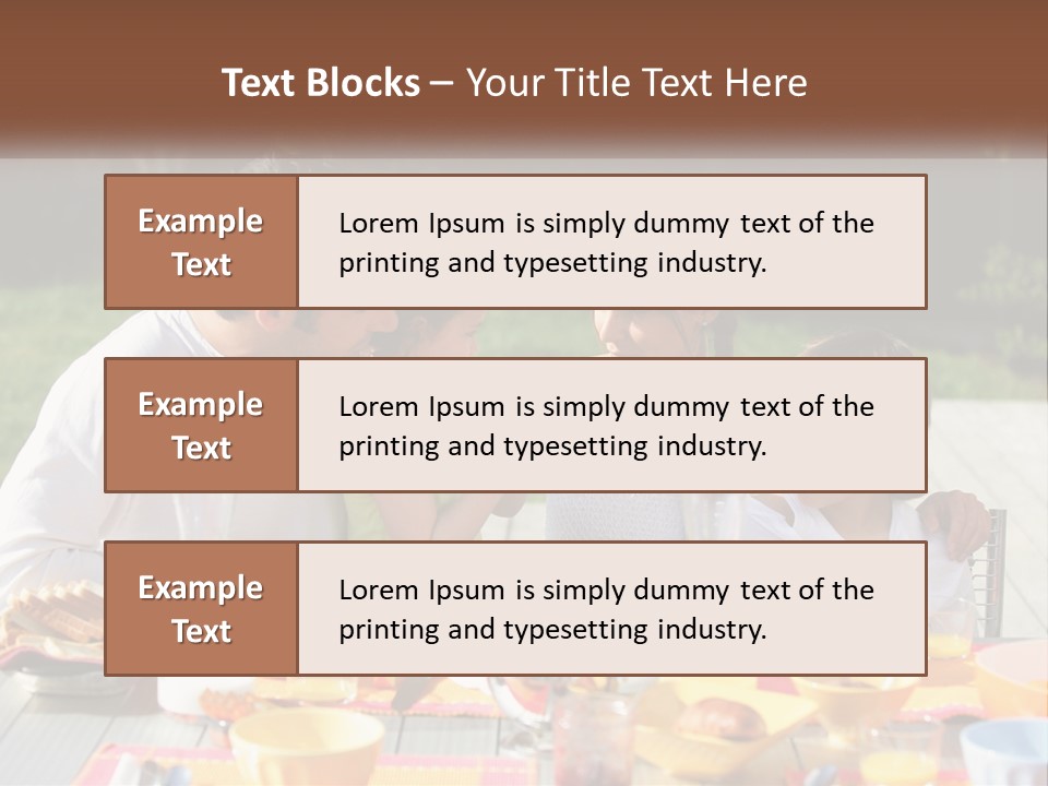 Sand Life Sunrise PowerPoint Template
