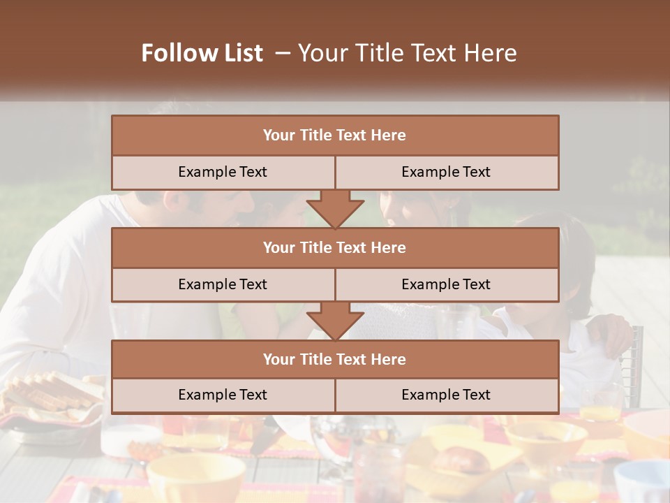 Sand Life Sunrise PowerPoint Template